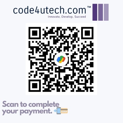 CODE4UTECH Payment QR Code